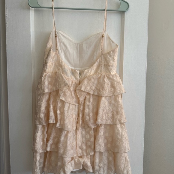 MAJORELLE Ivory Ruffle Dress - Picture 3 of 4